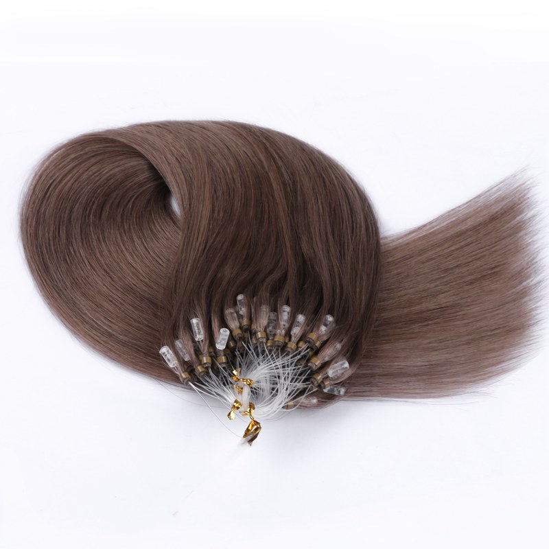 Wholesale Unprocessed Micro Loop Ring Hair Remy Straight Brazilian Virgin Loop Hair